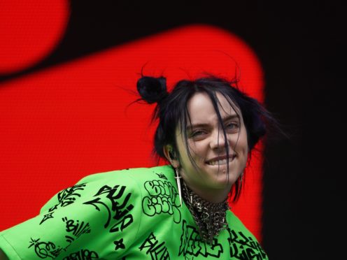 Billie Eilish (Owen Humphreys/PA)