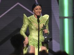 Cardi B has failed in her bid to copyright the catchphrase ‘okurrr’ after the US Patent And Trademark Office ruled the term was already widely used (Chris Pizzello/Invision/AP)