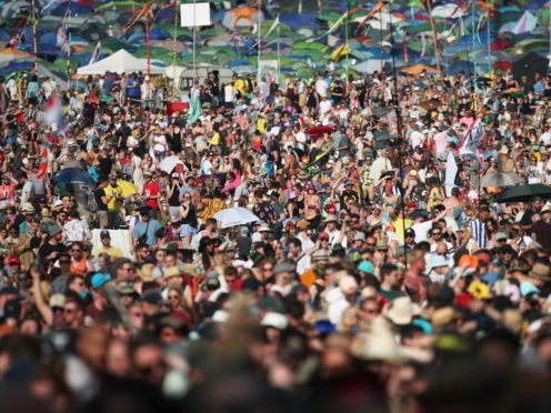 Rubbish left behind at Glastonbury Festival (Aaron Chown/PA)