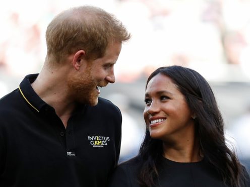 Both Harry and Meghan will be at the Lion King premiere (Peter Nicholls/PA)