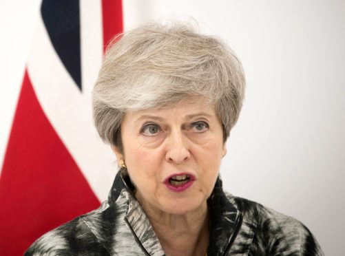 Prime Minister Theresa May (Stefan Rousseau/PA)