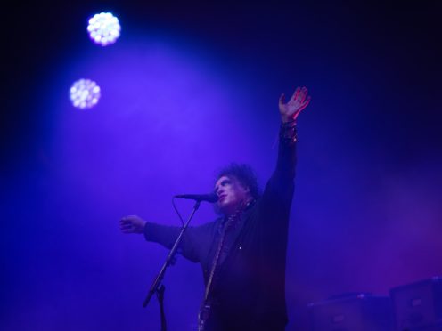 Robert Smith of The Cure closed this year’s Glastonbury Festival (Aaron Chown/PA)