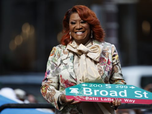 Patti LaBelle smiles after a ceremony naming a street after her (Matt Slocum/AP)