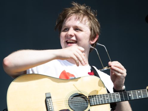 Lewis Capaldi played Glastonbury festival last month (Aaron Chown/PA)