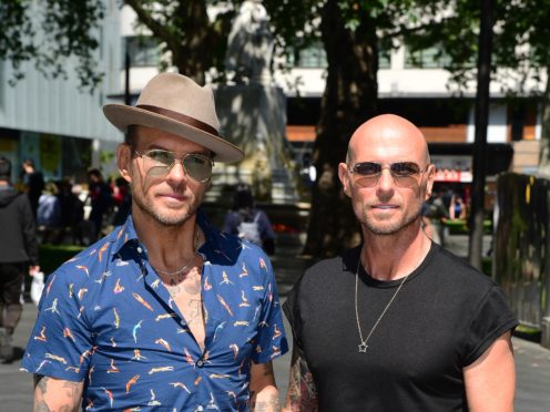 Matt and Luke Goss (Ian West/PA)