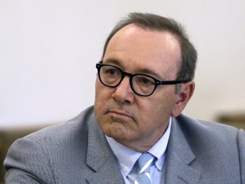 Actor Kevin Spacey attends a pretrial hearing at district court in Nantucket (Steven Senne/AP)