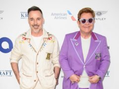 Elton John and David Furnish attending the Elton John Aids Foundation midsummer party (Matt Crossick/PA)