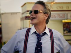 Stranger Things star Cary Elwes’ character smokes on screen, a practice Netflix has vowed to cut back on (Netflix/PA)