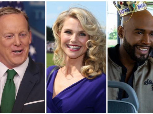 Karamo Brown, Christie Brinkley and Sean Spicer join Dancing With The Stars (Netflix/PA)