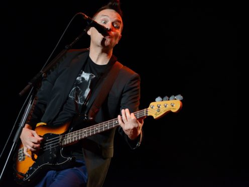 Mark Hoppus of Blink-182 (Lewis Stickley/PA)