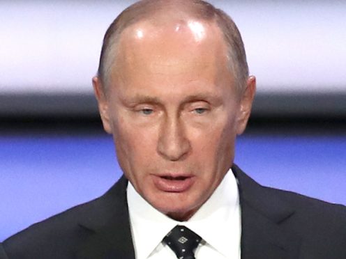 Russian president Vladimir Putin is the subject of a new Channel 4 documentary (Nick Potts/PA)