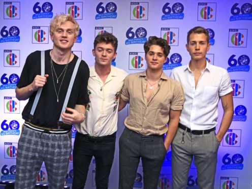 The Vamps were stranded in the airport (Peter Byrne/PA)