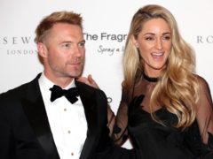 Ronan and Storm are celebrating their fourth wedding anniversary (David Parry/PA)