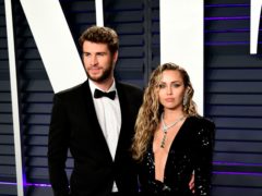 Miley Cyrus and Liam Hemsworth’s shock split was the latest celebrity separation of 2019 (Ian West/PA)