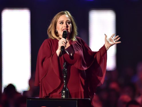 Adele (Dominic Lipinski/PA)