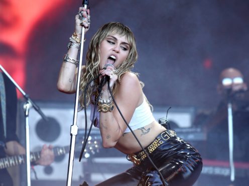 Miley Cyrus (Yui Mok/PA)