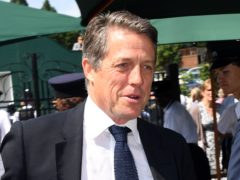 Hugh Grant, who called Boris Johnson an ‘over-promoted rubber bath toy’ on Twitter (Victoria Jones/PA)