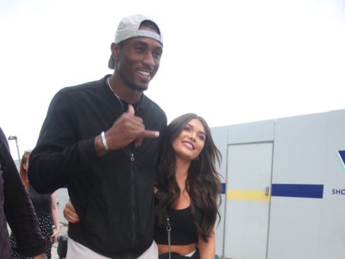 Love Island contestants Ovie Soko and India Reynolds (Yui Mok/PA)