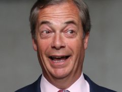 Nigel Farage is among the politicians who feature. (Jonathan Brady/PA)
