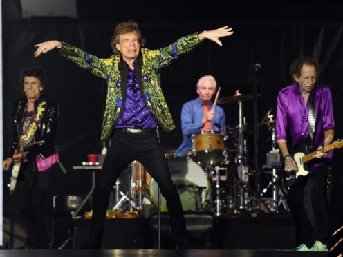 The Rolling Stones in Pasadena (AP)