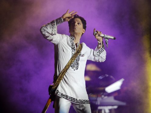 File picture of Prince performing during his headlining set on the second day of the Coachella Valley Music and Arts Festival (Chris Pizzello/AP)