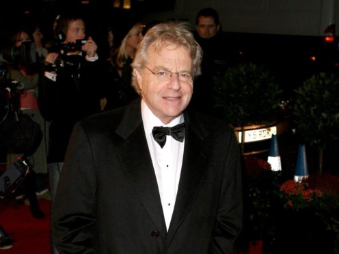 Jerry Springer defends duty of care practices on his tabloid talk show (Anthony Devlin/PA)