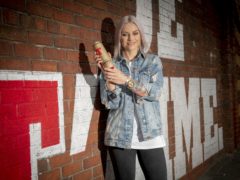Singer Amy Macdonald has been awarded a Tennent’s Golden Can (Paul Chappells/PA)