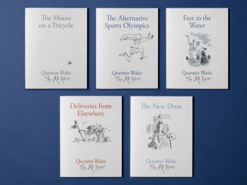The QB Papers will be published over a period of a year (Sir Quentin Blake)