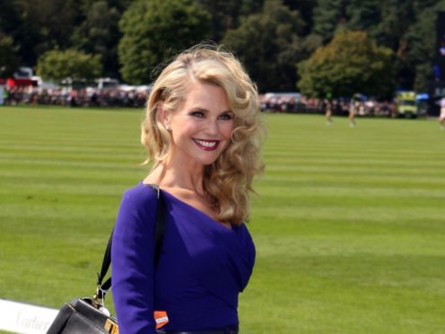 Christie Brinkley suffered injuries to her wrist and arm that required surgery (Steve Parsons/PA)