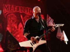 James Hetfield of Metallica (Yui Mok/PA)