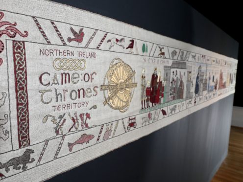 The Game Of Thrones tapestry (William Cherry/Presseye)