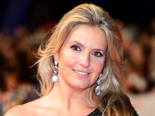 Penny Lancaster thinks about being left alone. (Ian West/PA)