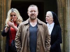Ricky Gervais in After Life, which will return next year (Netflix)