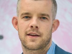 TV star Russell Tovey at the opening of an exhibition in Margate, where he has organised an arts ???treasure hunt???, featuring 2.6 million baked beans and a giant inflatable Tina Turner head.