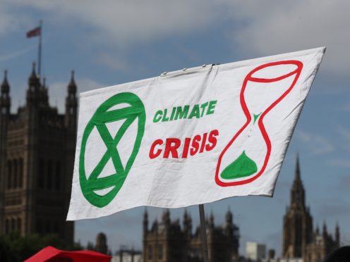 Channel 4’s usual evening weather report will be subjected to a ‘special takeover’ as the network joins in with what is being billed as the world’s largest climate strike (Jonathan Brady/PA)