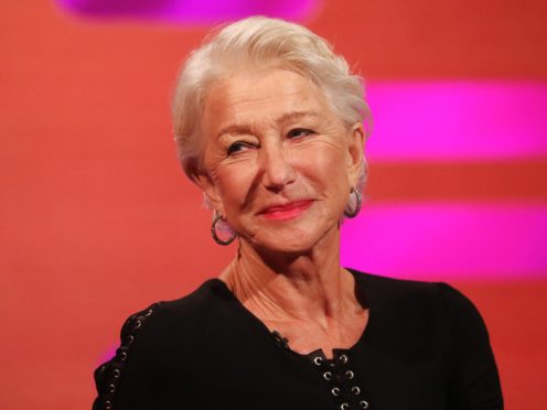 Dame Helen Mirren took her stepsons to a London drag club (Isabel Infantes/PA)