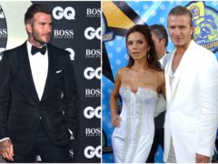 David Beckham spoke about his fashion choices in the past at the GQ Men of the Year Awards (PA)