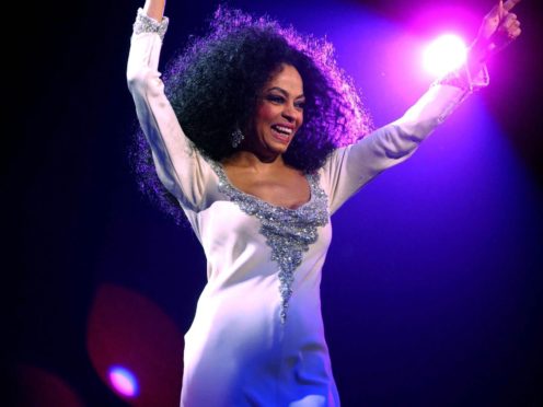 Diana Ross performs at Wembley Arena (Andy Butterton/PA)