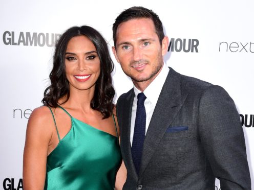 Christine Lampard said Frank had ‘thrown himself’ into fatherhood for a third time (Ian West/PA)