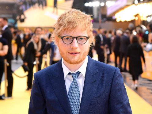 Ed Sheeran’s record label boss steps down over ‘offensive’ Run DMC costume (Ian West/PA)