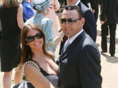 Vinnie Jones and his wife Tanya in 2009 (Lewis Whyld/PA)