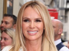 Amanda Holden suffered an injury on holiday (Isabel Infantes/PA)