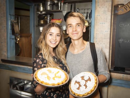 Zoe Sugg nearly walked out on brother Joe’s West End debut because of anxiety (PA)