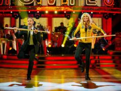 Kevin Clifton and Anneka Rice did not do enough with their Charleston. (Guy Levy/BBC/PA)