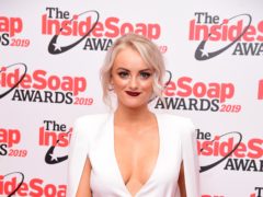 Katie McGlynn posted a message to her on-screen alter-ego (Ian West/PA)