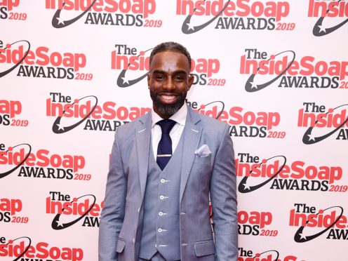 Charles Venn arriving for the Inside Soap Awards 2019 (Ian West/PA)