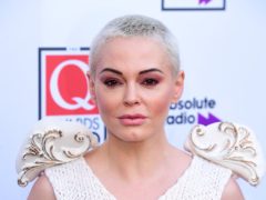 Rose McGowan during the Q Awards 2019 in association with Absolute Radio at the Camden Roundhouse, London (Ian West/PA)