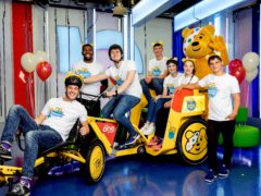 The One Show Rickshaw Challenge (BBC/PA)