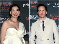 Anne Hathaway and Andrew Scott at the Modern Love premiere in New York (Evan Agostini/AP)