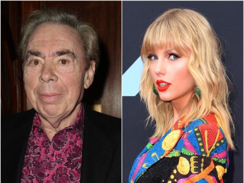 Taylor Swift and Andrew Lloyd Webber have worked together on a song for the upcoming Cats film (PA)